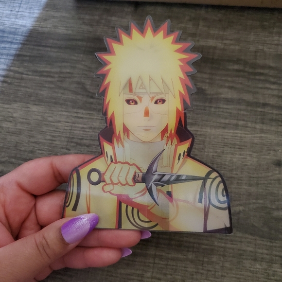 🍒🍒 Naruto Anime: Fourth Hokage Minato Namikaze Motion Sticker - Picture 3 of 6